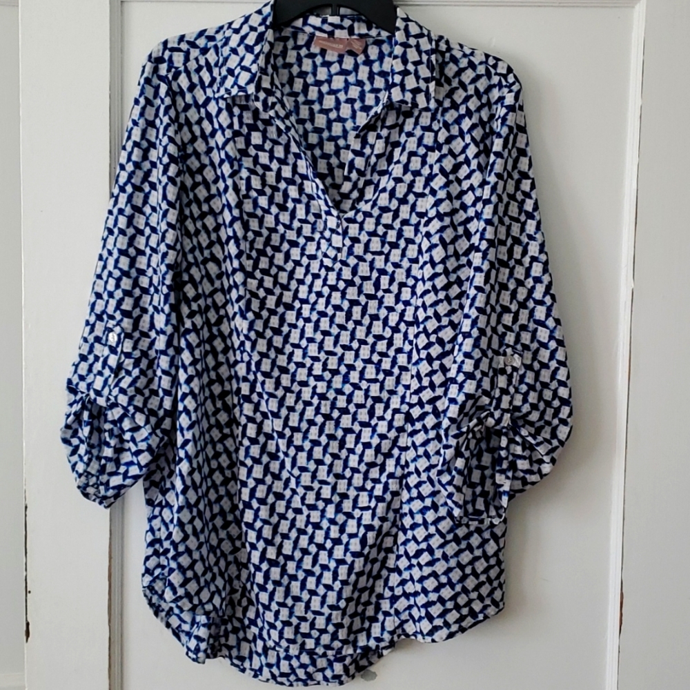 Chico Tunic Blouse size 1